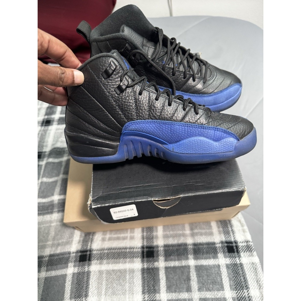 Nike Air Jordan 12 Retro Game Royal GS 6.5Y Blue Black   Clean - Picture 6 of 7
